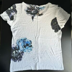 All Saints Floral T-Shirt